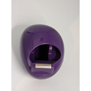 Karim Rashid Scotch Pebble Tape Dispenser Purple Weighted Desk Accessory